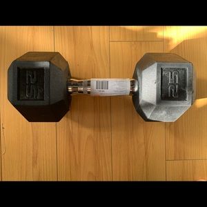 New CAP 25lbs dumbbell (1 only)